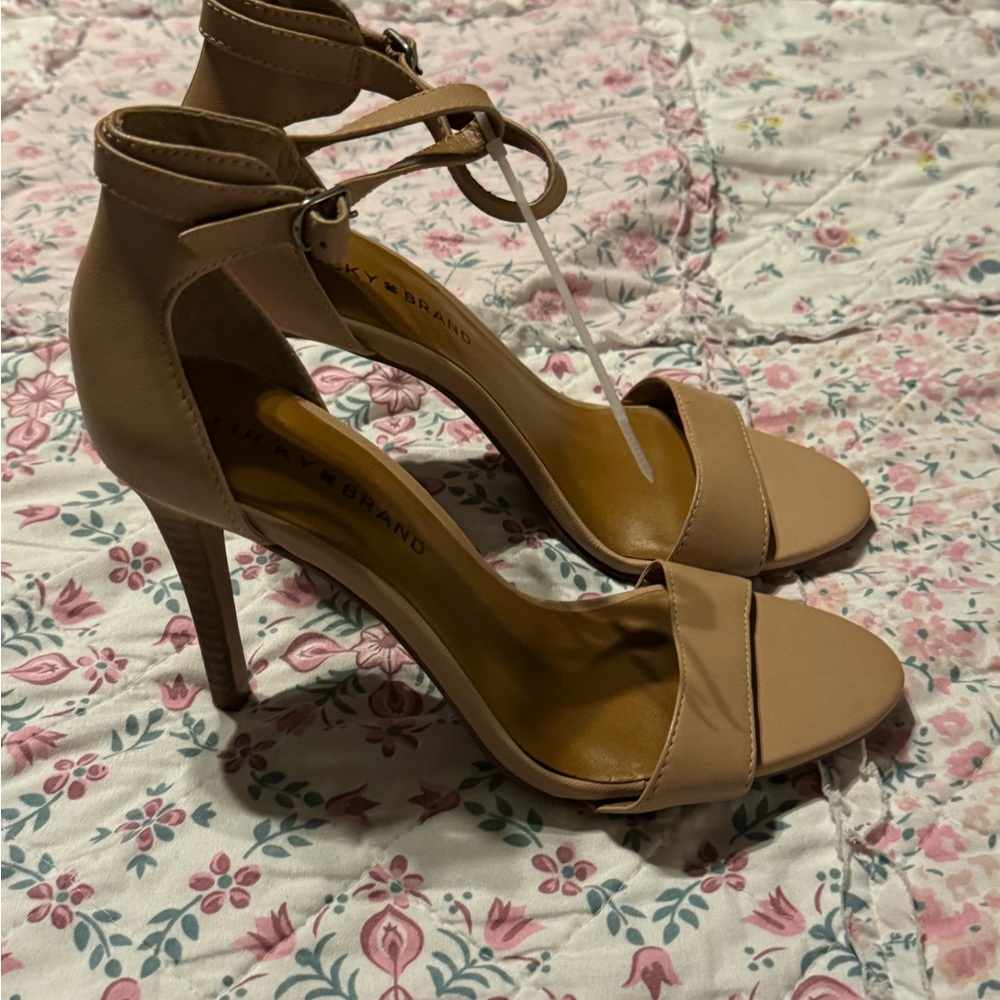 Lucky Brand Juliett Stiletto heels. Gently worn.